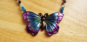 Joyce O'Shea Butterfly Necklace - UniqueCherie