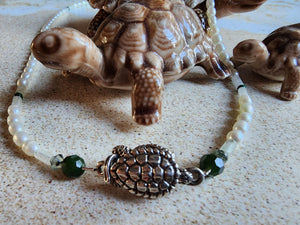 Green Sea Turtle Necklace - UniqueCherie