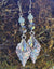 Quartz Silver Leaf Earrings - UniqueCherie