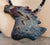 Raku and Lapis Horse Necklace - UniqueCherie