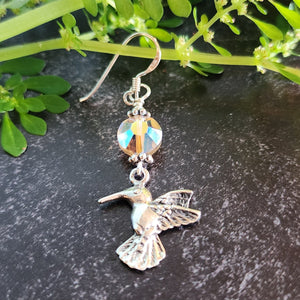 Swarovski Hummingbird Earrings - UniqueCherie