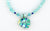 Amazonite Cloisonné Fish Necklace - UniqueCherie