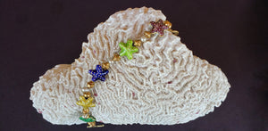 Cloisonné Starfish and Vermeil Bracelet - UniqueCherie