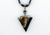 Hematite Triangle Necklace - UniqueCherie