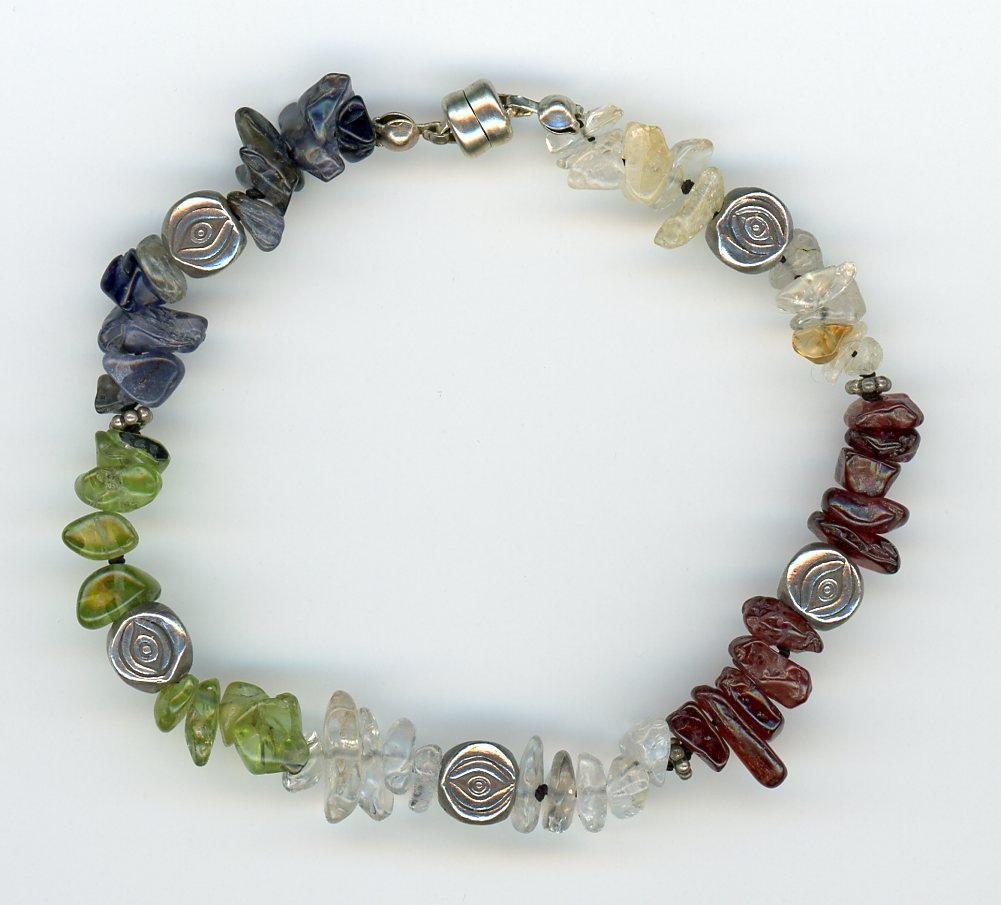 Precious Stone Chip Bracelet - UniqueCherie
