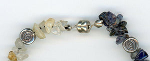 Precious Stone Chip Bracelet - UniqueCherie