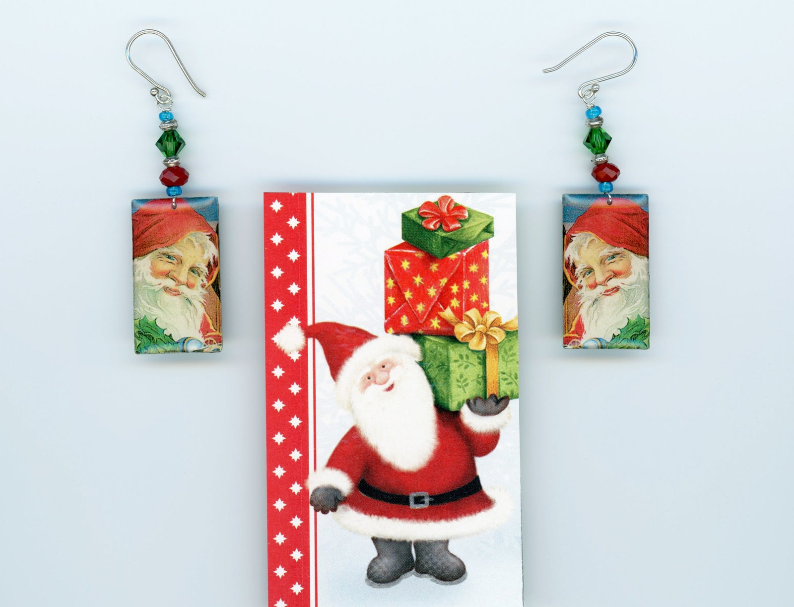 Santa Earrings - UniqueCherie