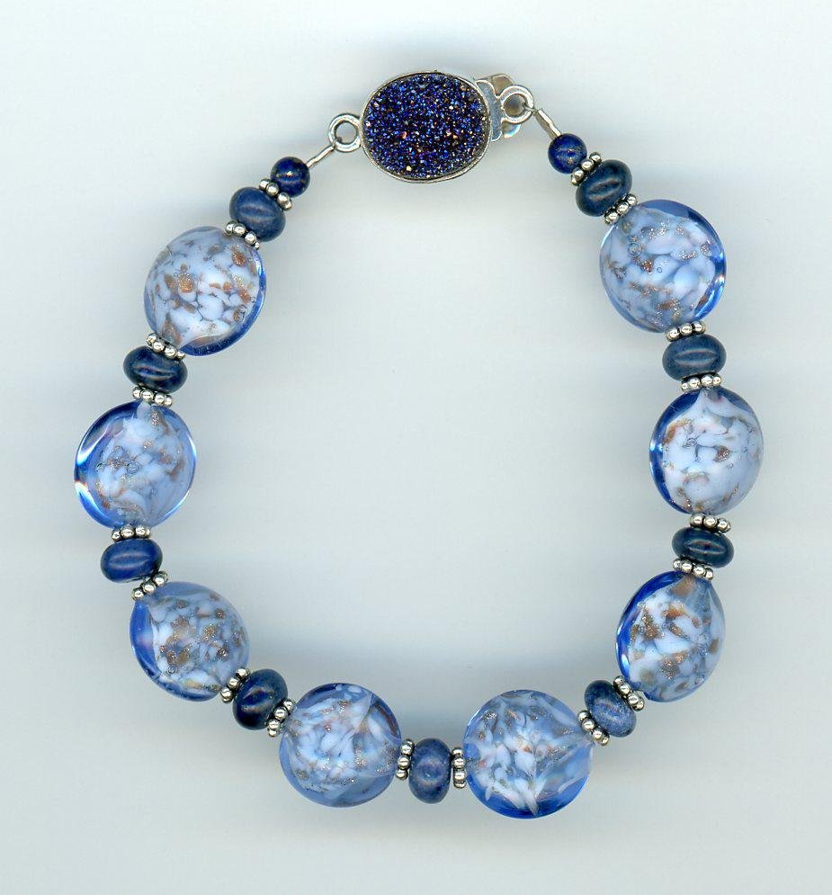 Venetian Glass Bracelet - UniqueCherie